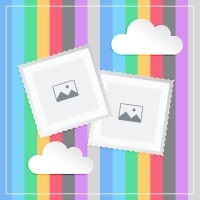 Kids Style Collage - 2 Photos - 2000x2000px