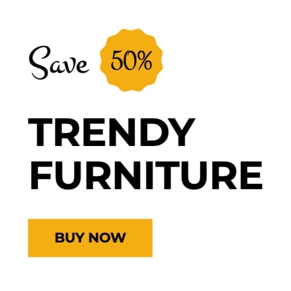 Trendy Furniture - Facebook Ads - 1200x628px