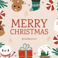 Christmas - Facebook Post -  940x788px