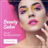 Beauty Salon - Facebook Post -  940x788px